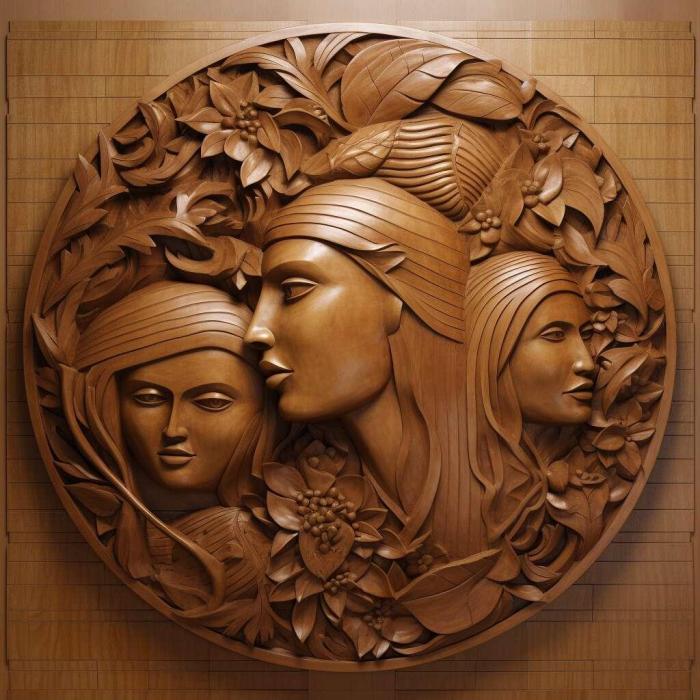 نموذج ثلاثي الأبعاد لآلة CNC 3D Art 